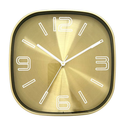 שעון קיר דקורטיבי מתכת 29 ס"מ