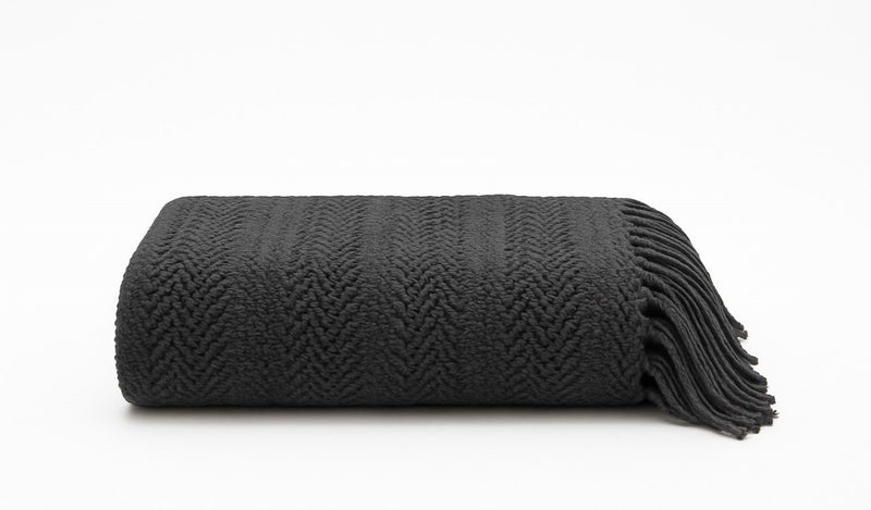 שמיכת פינוק סרוגה דגם גבריאל