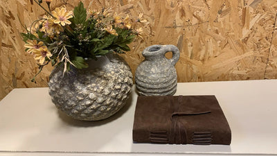 מחברת עור עם דפים ממוחזרים Hootam