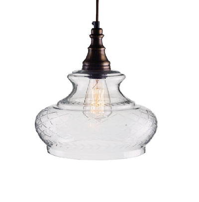 מנורה תלויה מזכוכית דגם AM130