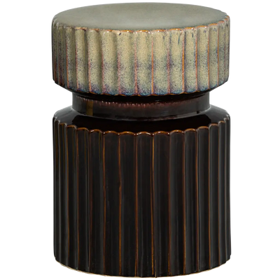 שולחן מיני חרסינה צבע חום Hootam