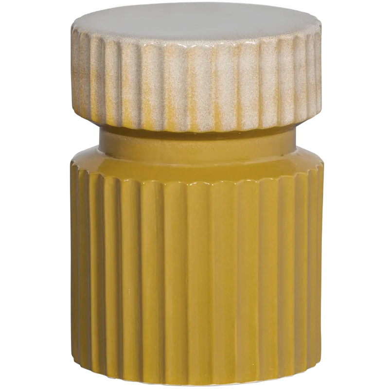 שולחן מיני חרסינה חרדל Hootam