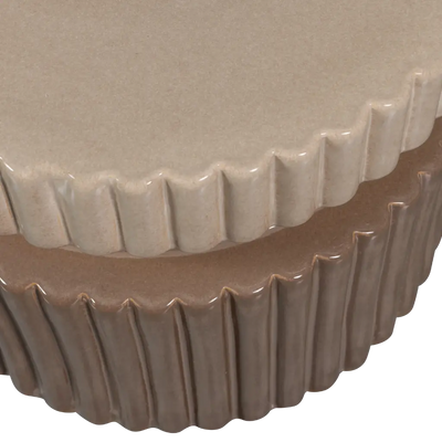 שולחן מיני חרסינה צבע חמרה Hootam