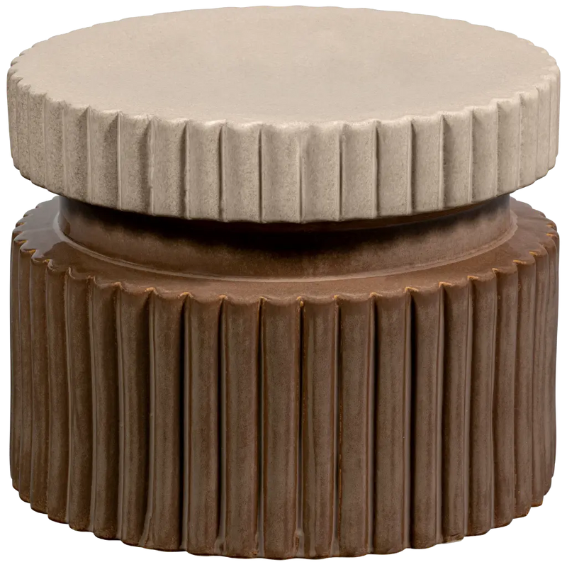 שולחן מיני חרסינה צבע חמרה Hootam