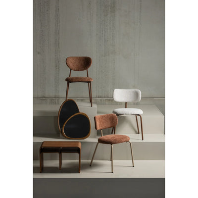 שולחן צד דגם דאבל עץ אגוז