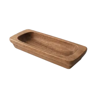 קערת עץ מלבנית  גבוהה Hootam