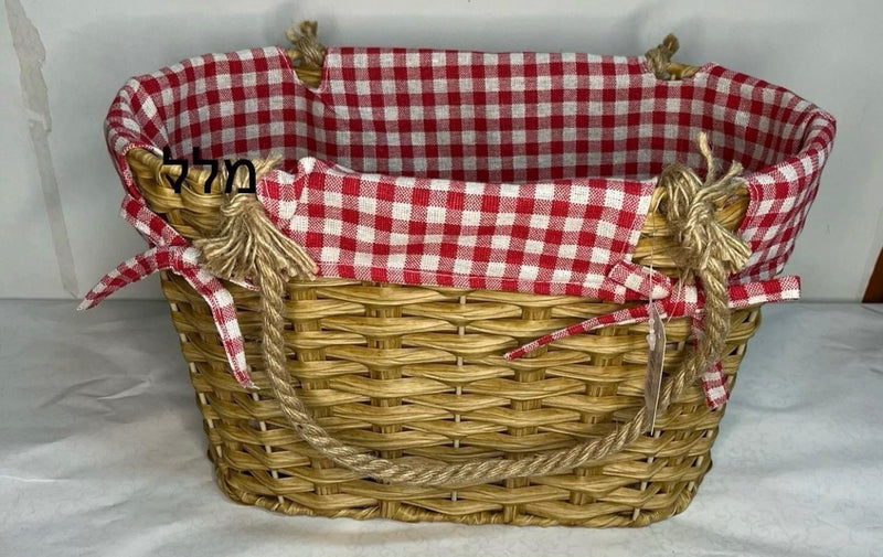 סל פיקניק ידית חבל פתוח