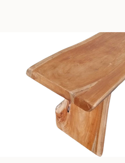 ספסל עץ גושני מרשים 120 מטר דגם גריזלי