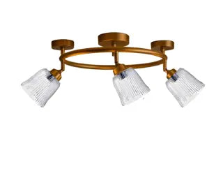 חישוק צמוד תקרה שלישיה עם זכוכיות AM301 Hootam