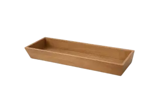 קערת עץ מלבנית  גבוהה Hootam