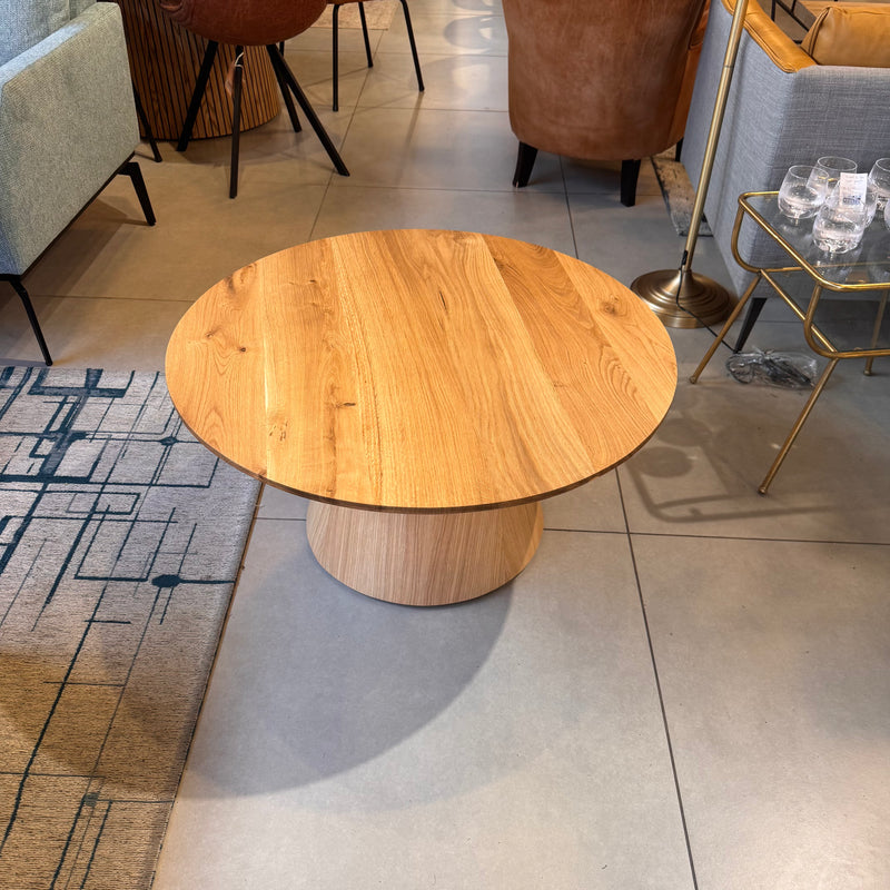 שולחן סלון עגול דגם מקס