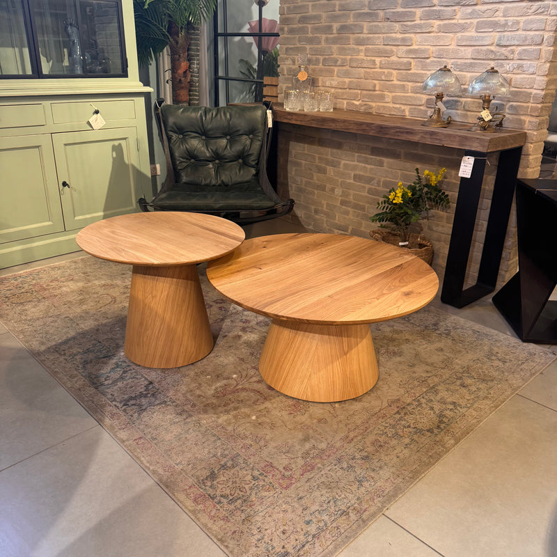 שולחן סלון עגול דגם מקס