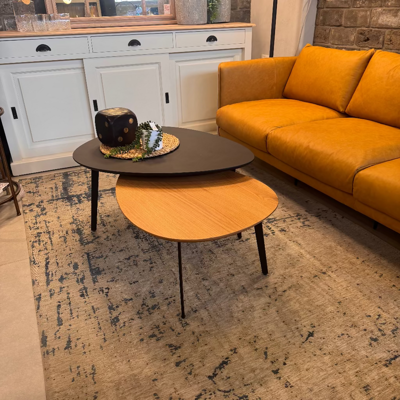 סט שולחנות אלון דגם ברנדס