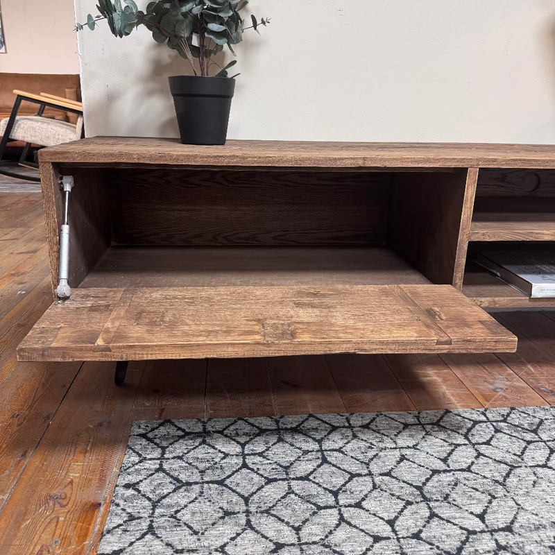 מזנון דגם מדוקס עץ טבעי ממחוזר