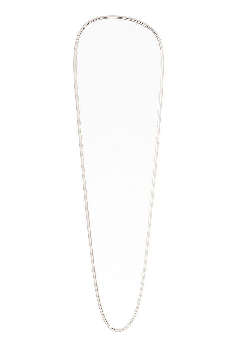 מראת גוף טיפה דקה לבנה 55/160