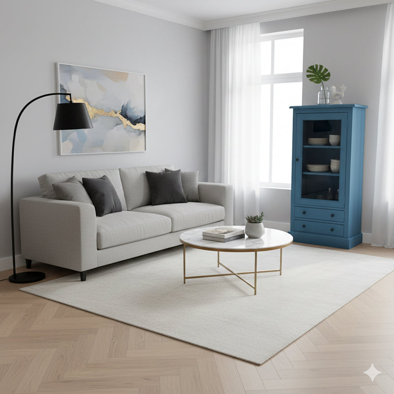 ויטרינה זכוכית דגם D606-