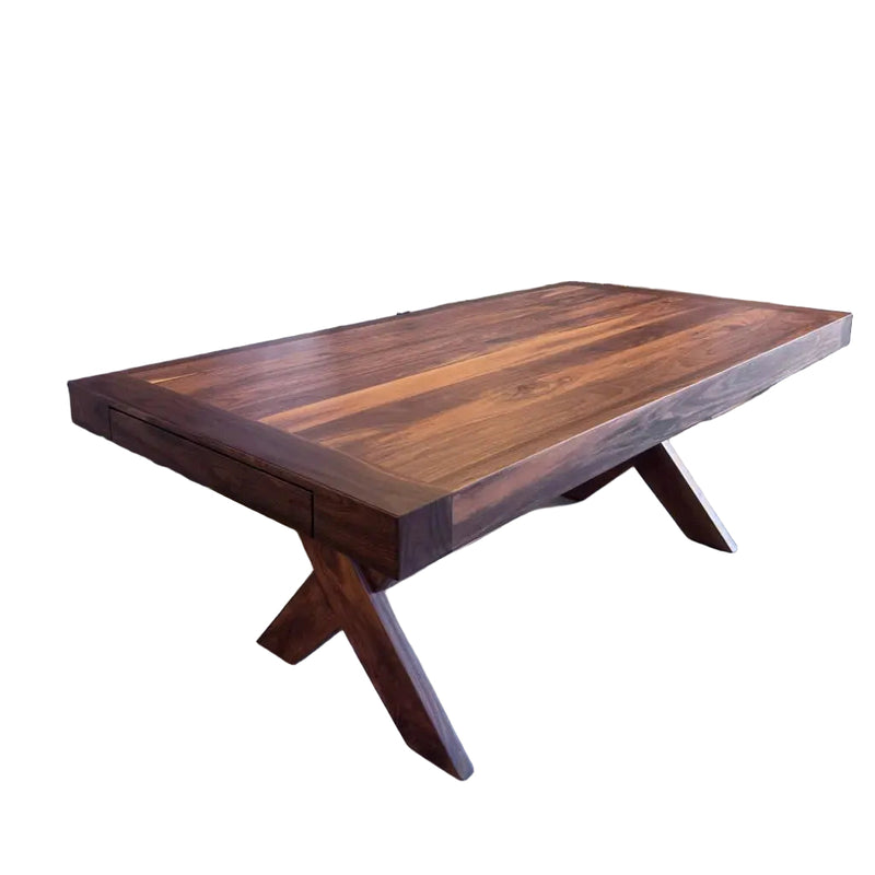 שולחן אוכל יוגב עם פתיחות Hootam