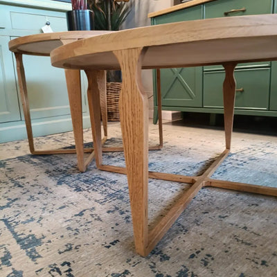 סט שולחנות לסלון דגם רולדין Hootam