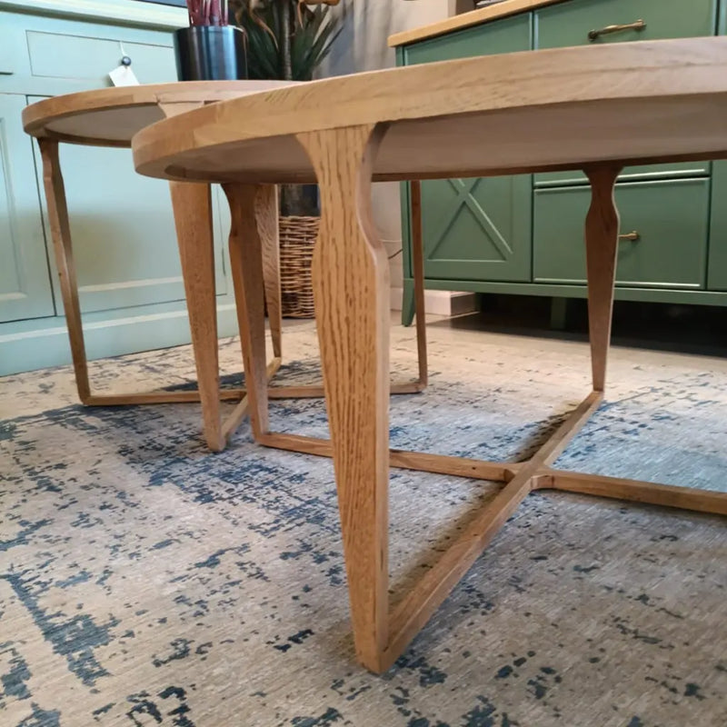 סט שולחנות לסלון דגם רולדין Hootam