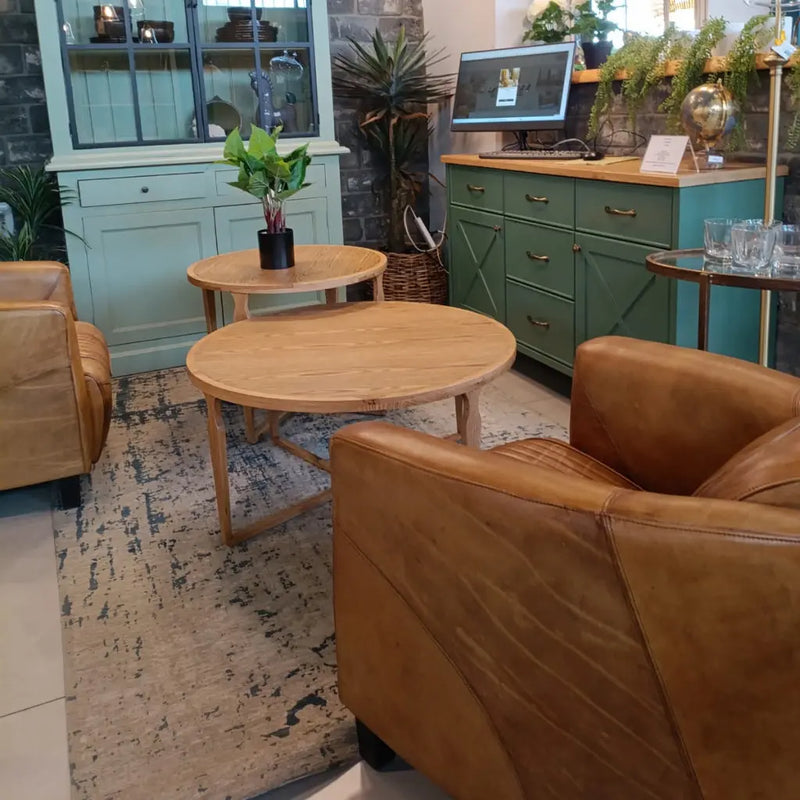 סט שולחנות לסלון דגם רולדין Hootam