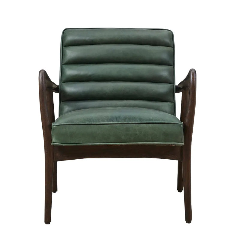 כורסת עור דגם דויד Hootam