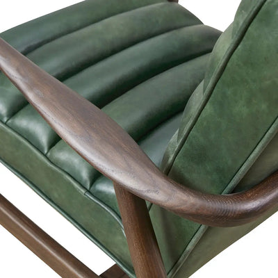 כורסת עור דגם דויד Hootam