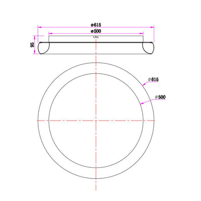 צמוד תקרה VENUS-60