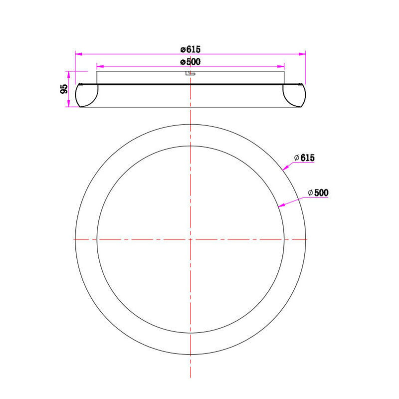 צמוד תקרה VENUS-60