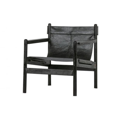כורסא עור דגם צ'יל שחור