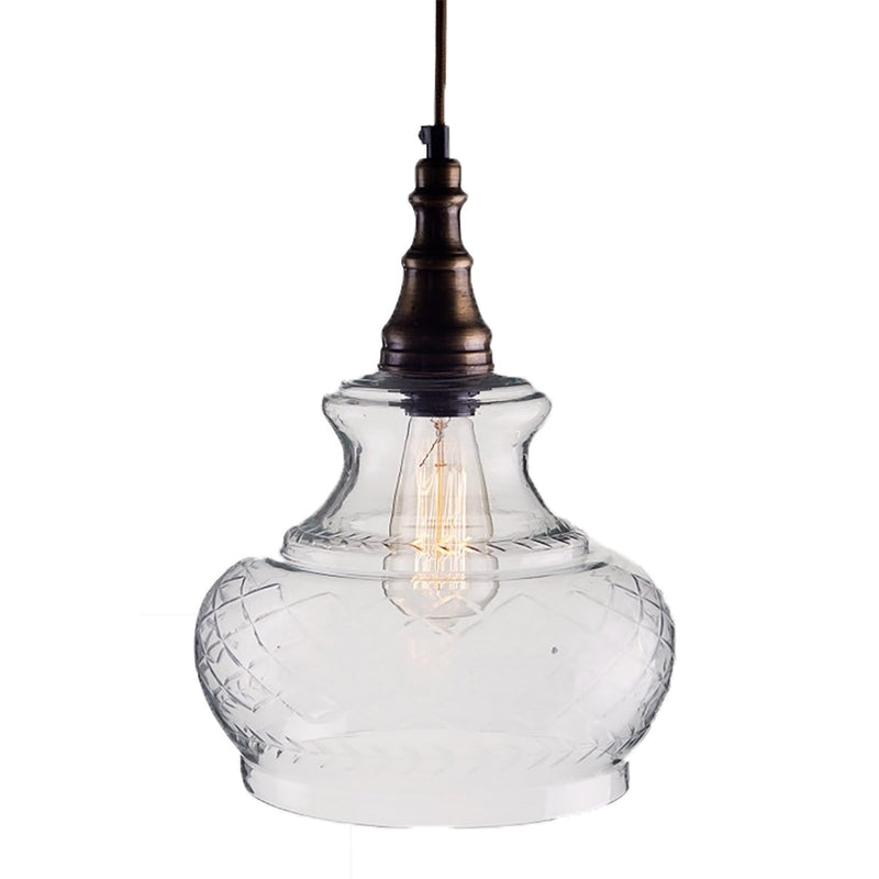 מנורה תלויה מזכוכית דגם AM130