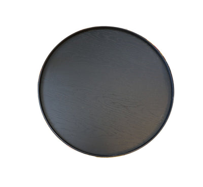 שולחן סלון דגם רינג פלטה שחורה